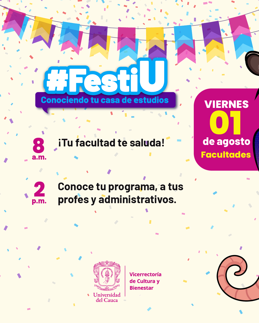 FestiU Conociendo tu casa de estudios - Viernes