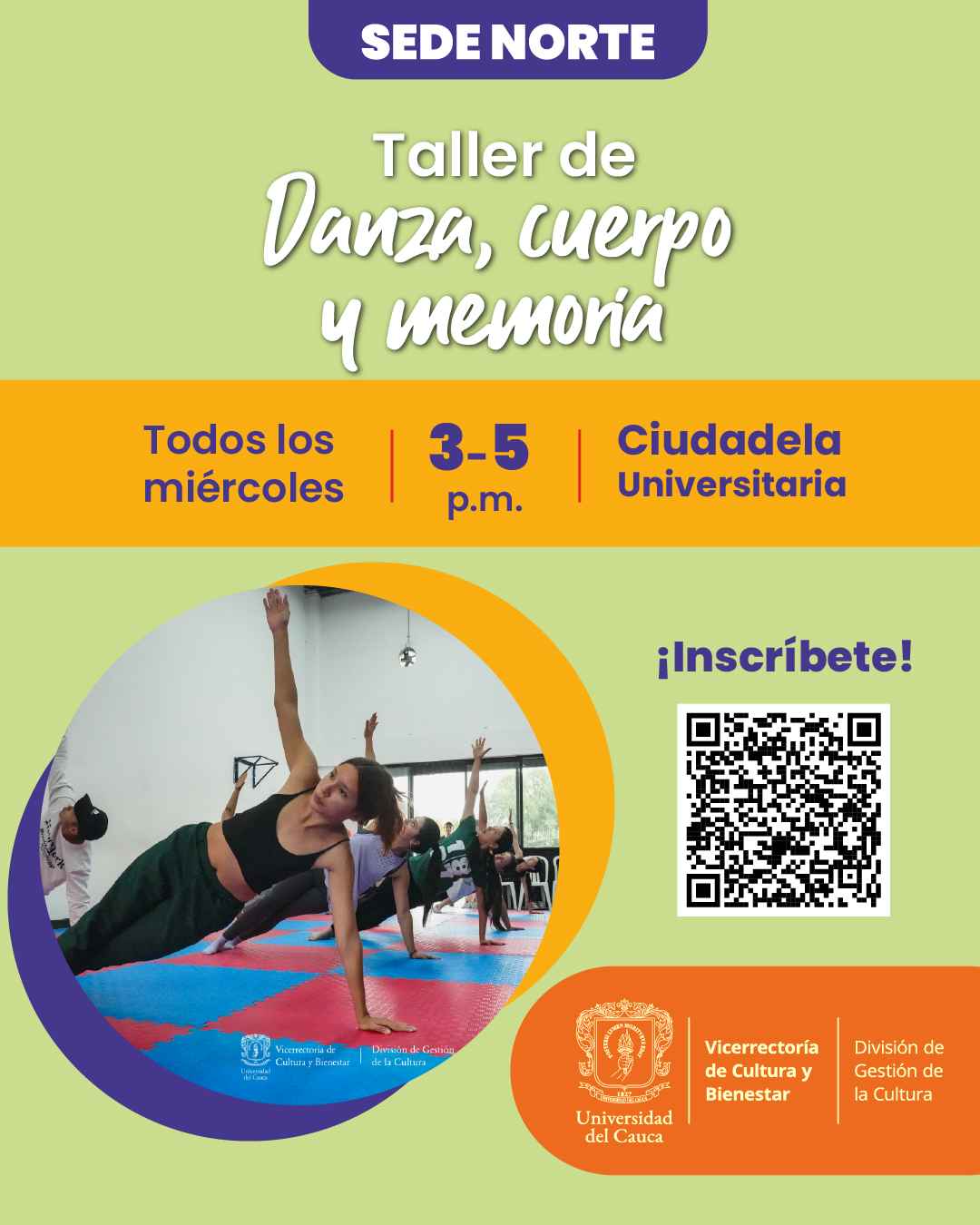Taller de Danza, cuerpo y memoria - Santander de Quilichao