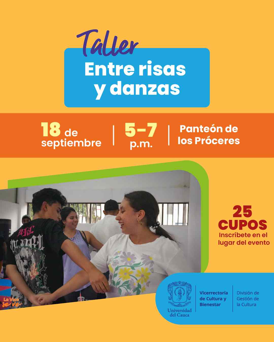 Taller entre risas y danzas
