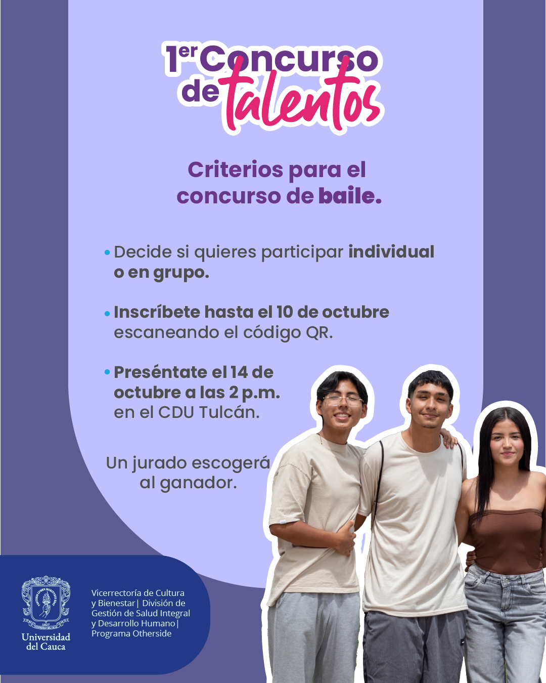 1er Concurso de Talentos - Criterios para el concurso de baile