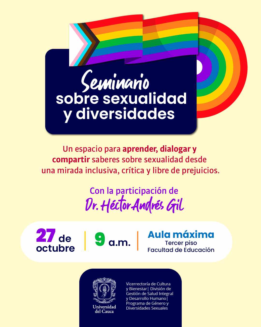 Seminario sobre sexualidad y diversidad