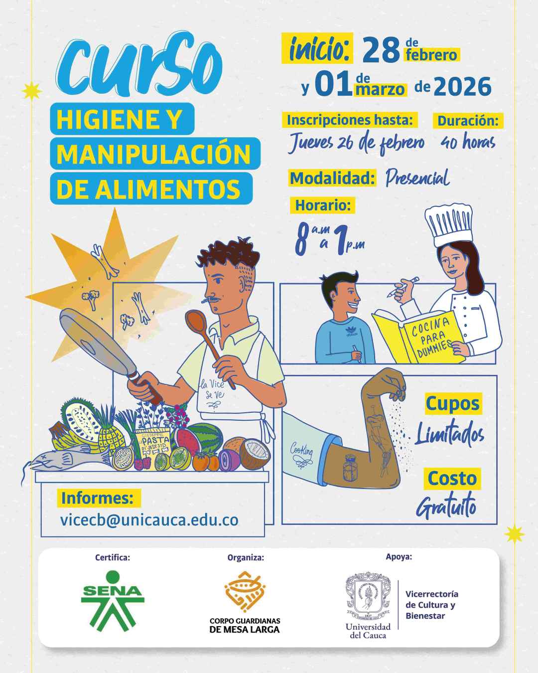 Curso Higiene y Manipulación de Alimentos