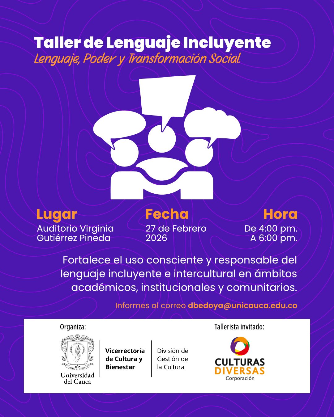 Taller de Lenguaje Incluyente