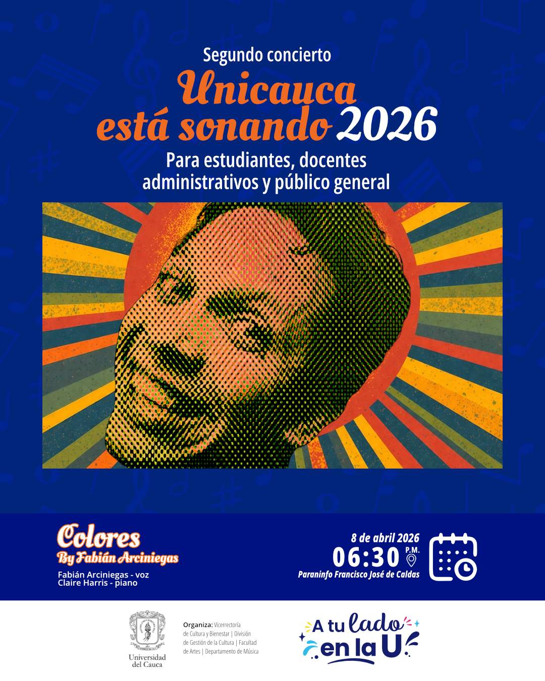 Segundo Concierto Unicauca Está Sonando 2026