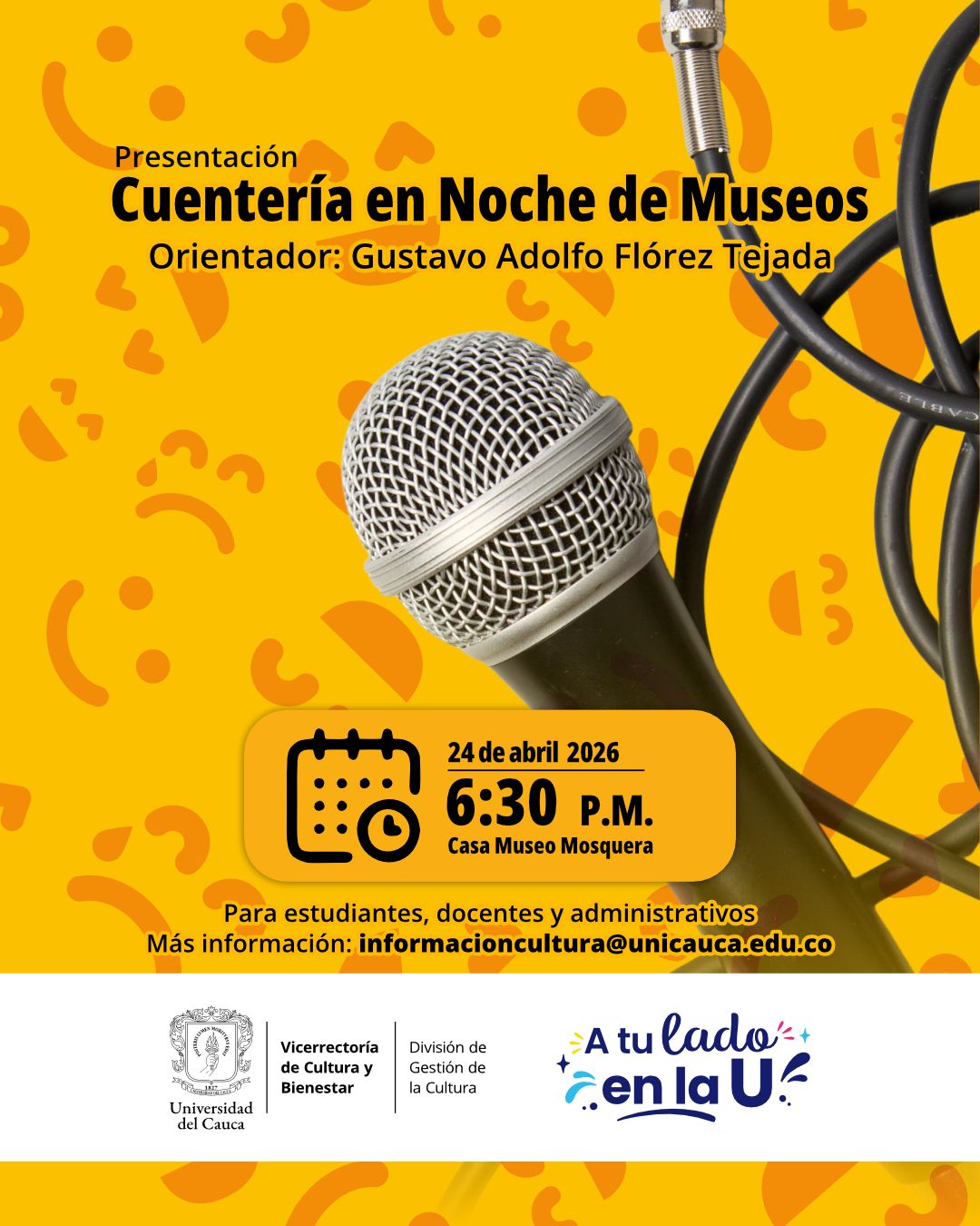 Cuentería en Noche de Museos