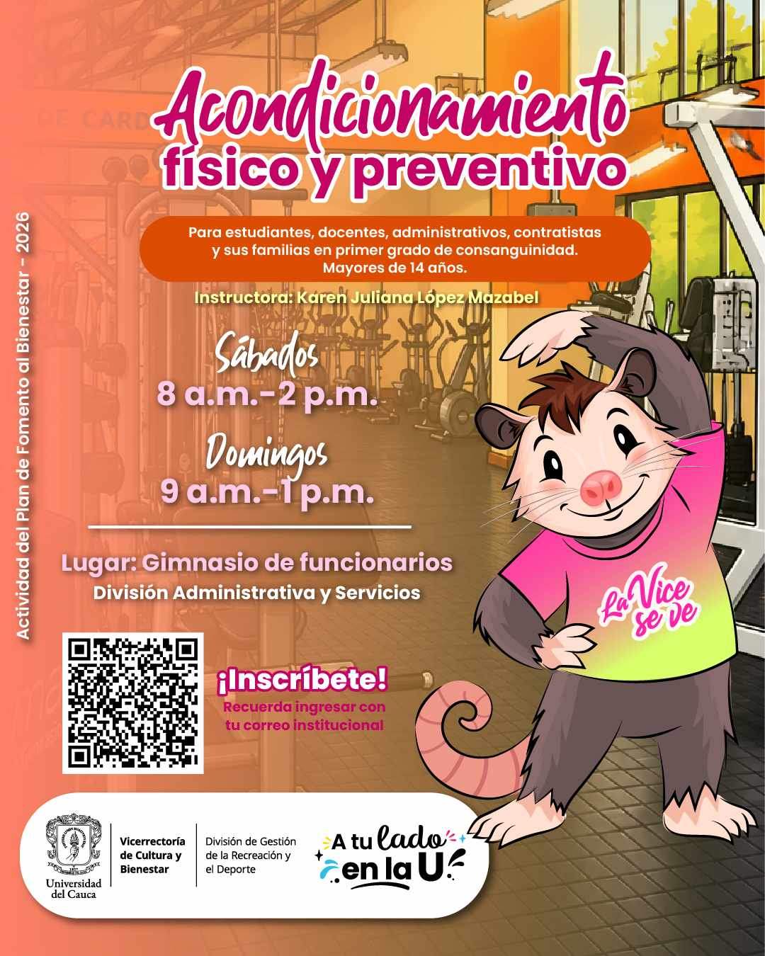 Acondicionamiento físico y preventivo  