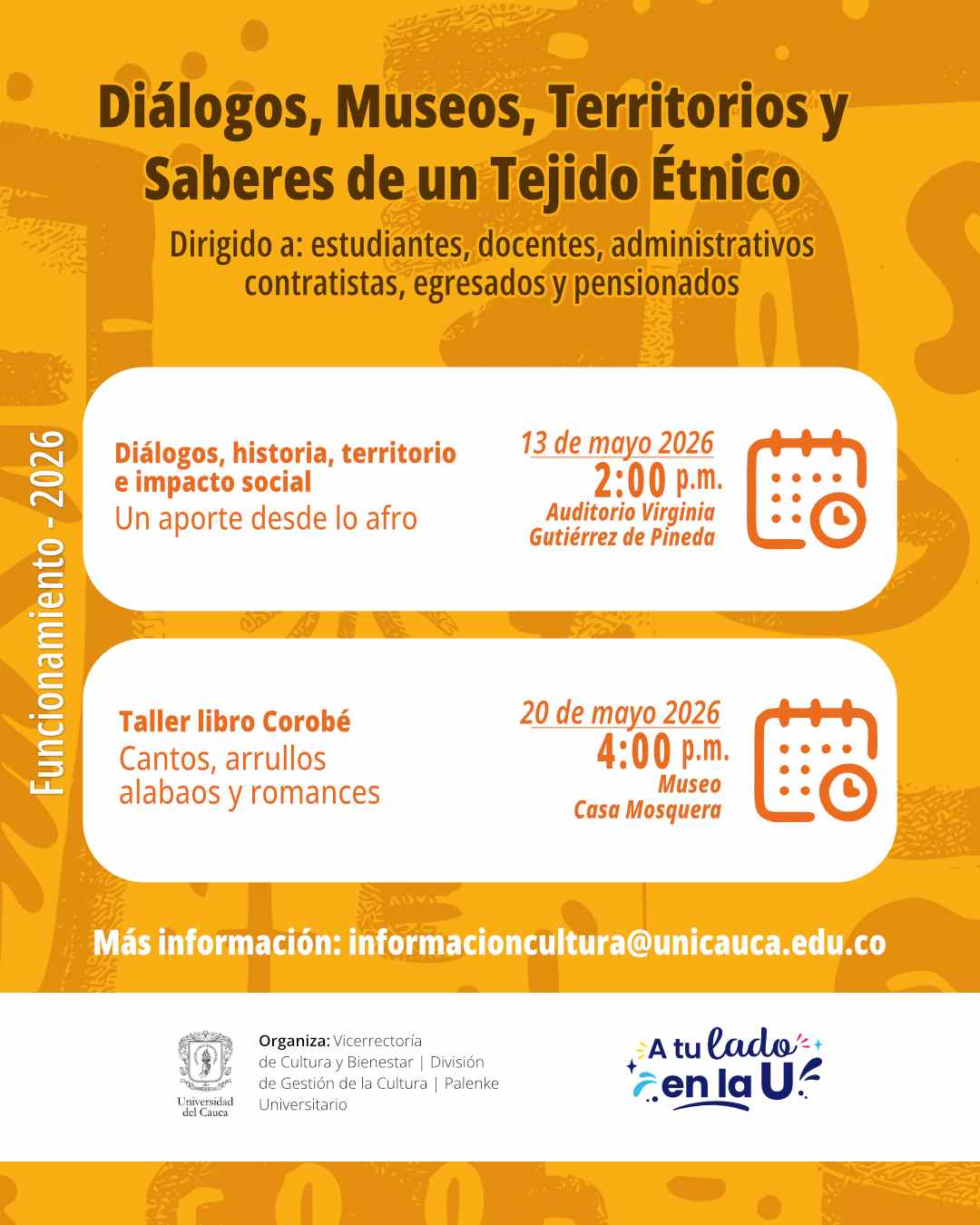 Diálogos, museos, territorio y saberes de un tejido étnico