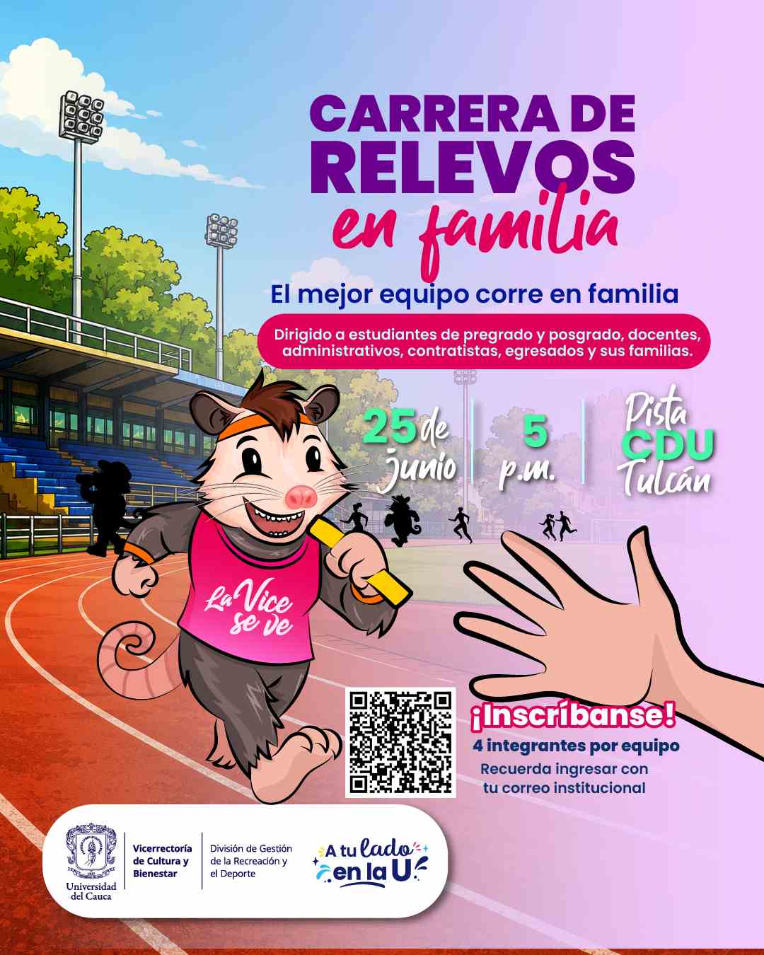 Carrera de Relevos en Familia