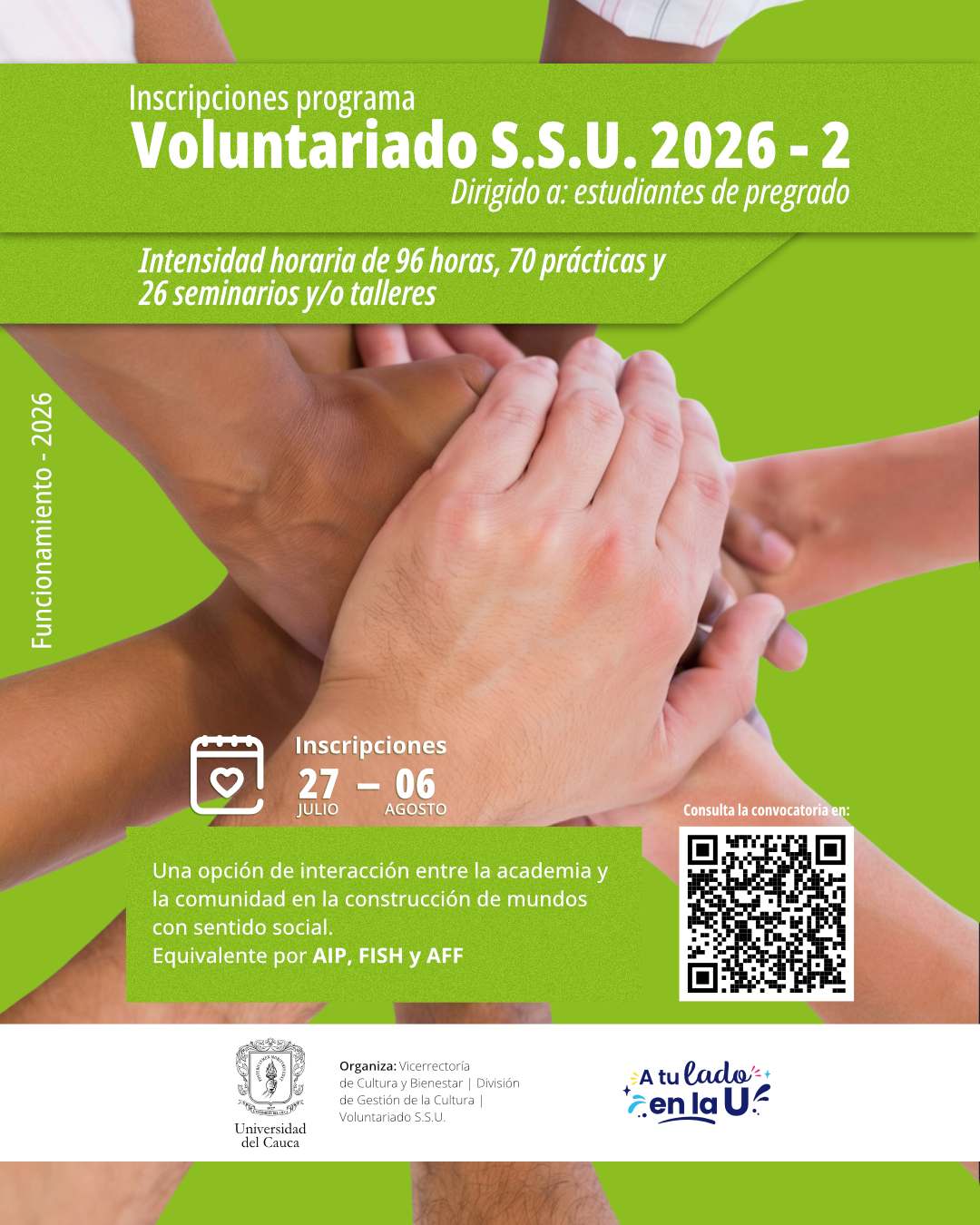Voluntariado S.S.U. 2026-2