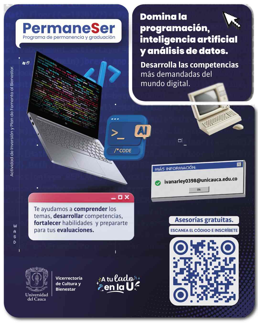 Domina la Programación, Inteligencia Artificial y Análisis de Daros