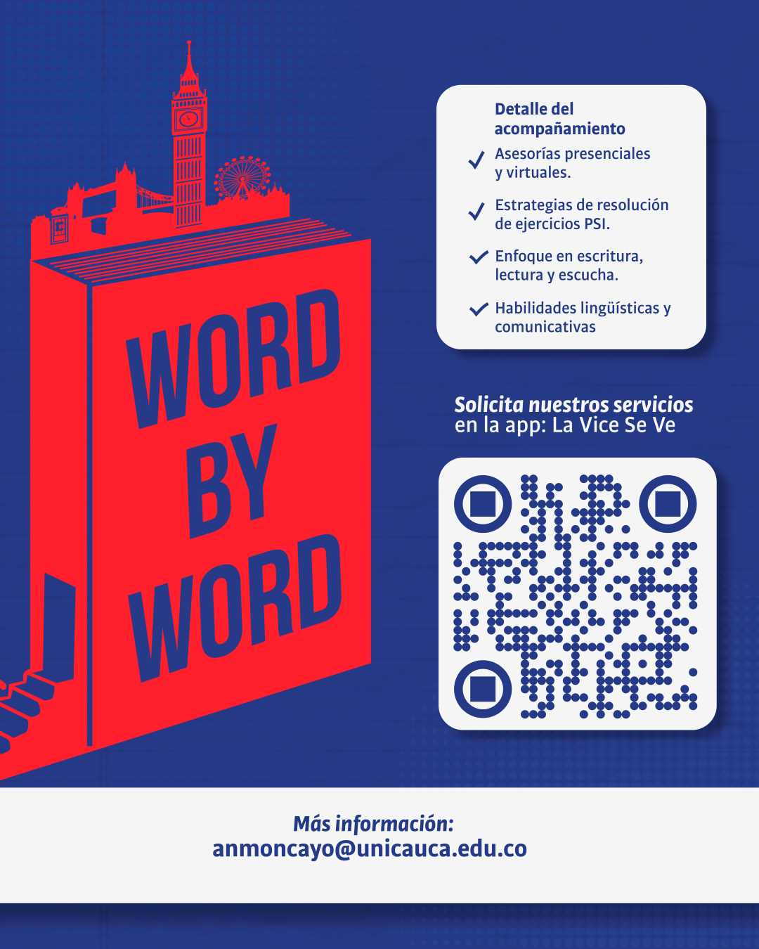 Asesorías gratuitas en la preparación para la Prueba de Suficiencia en Inglés (PSI)
