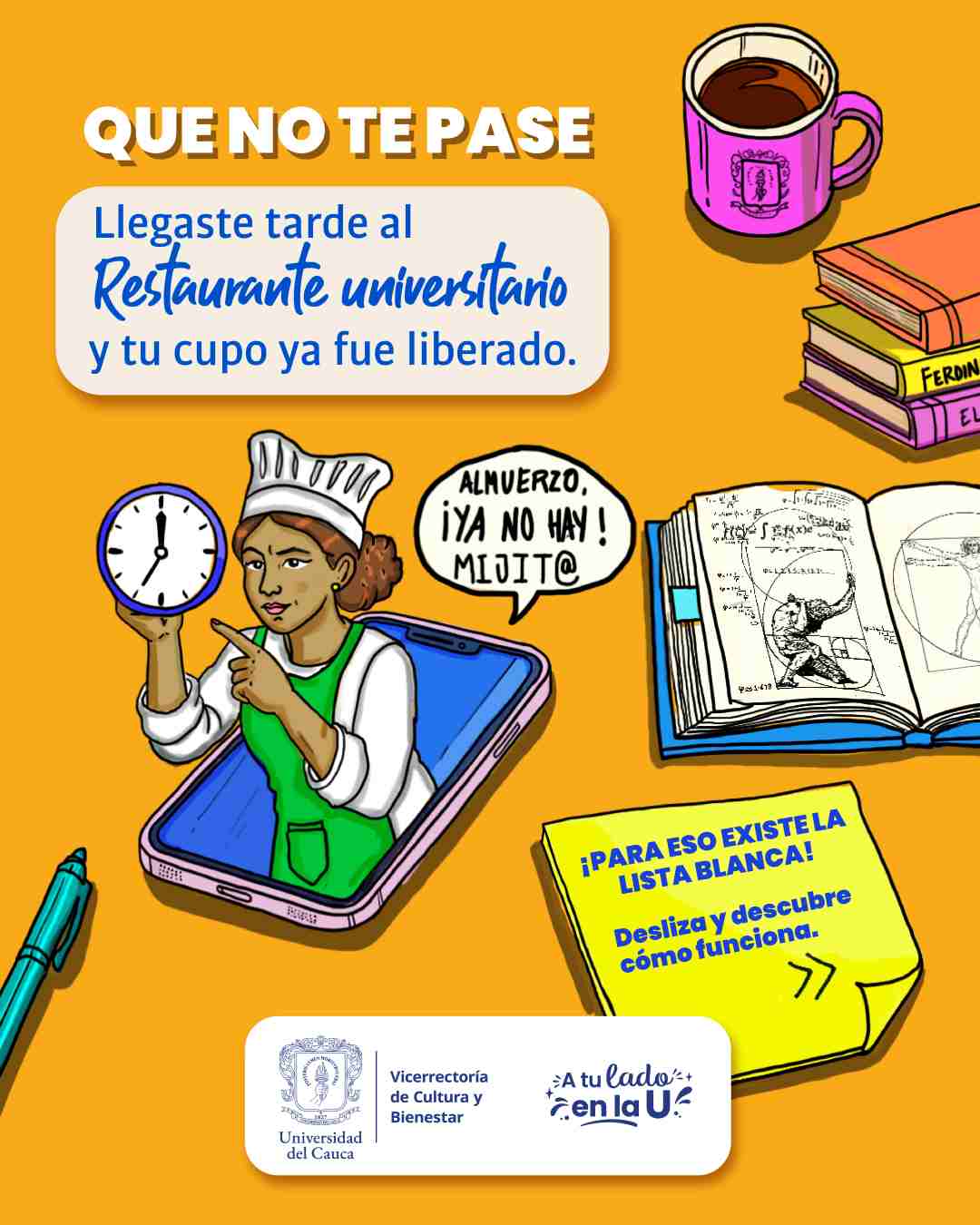 Restaurante Universitario - Que no te pase