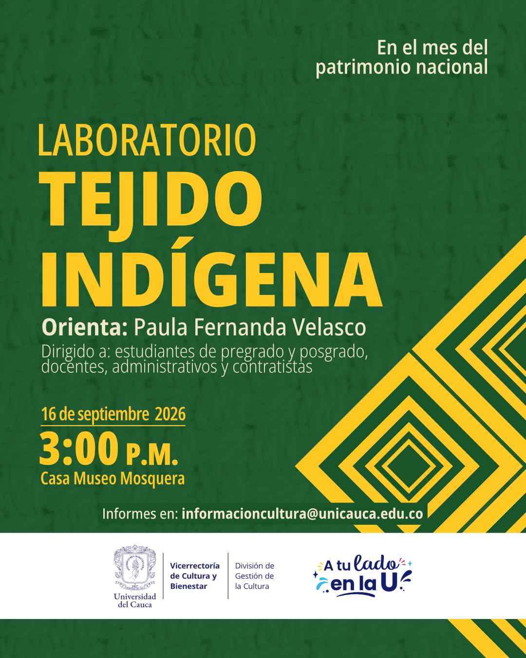 Laboratorio Tejido Indígena