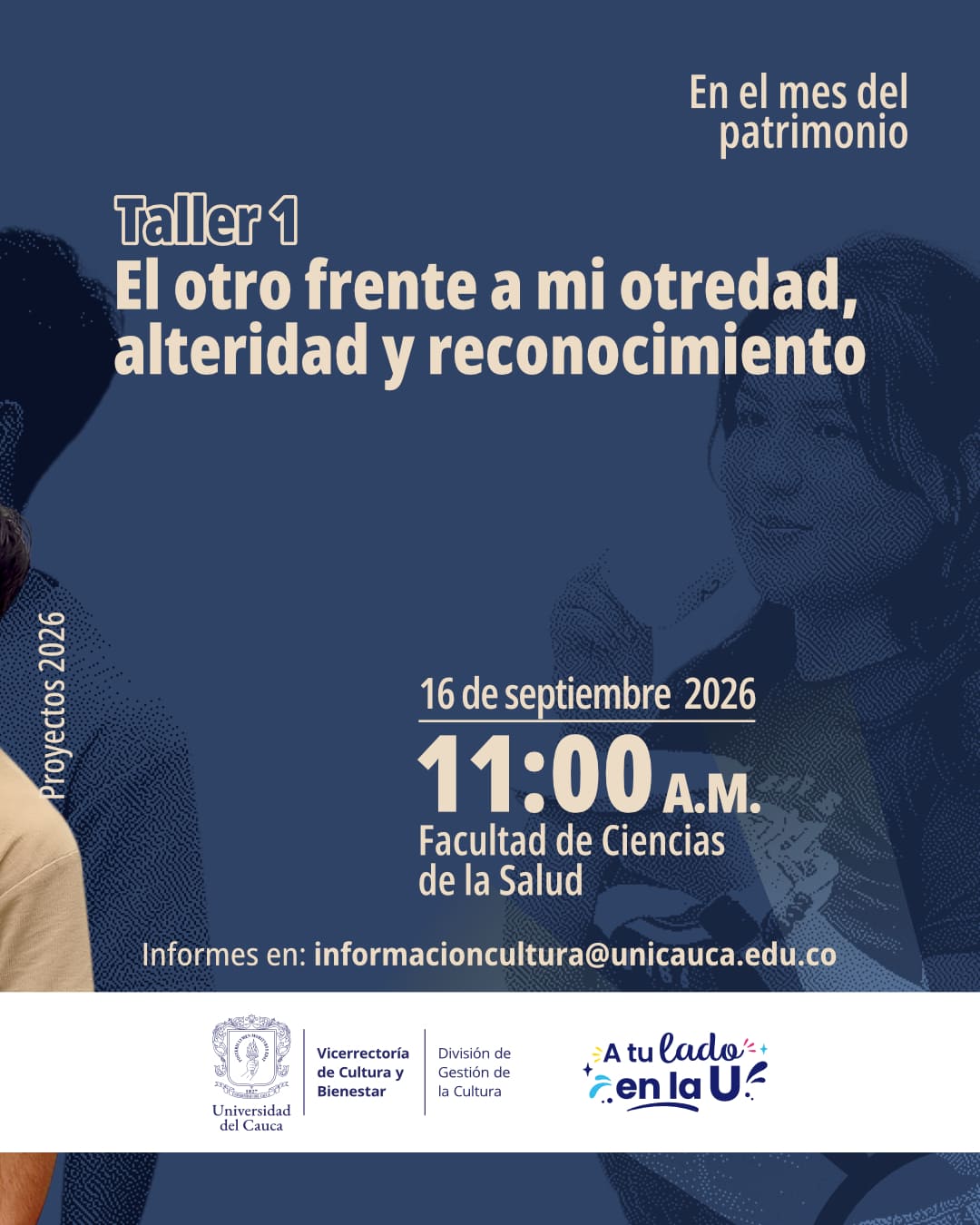 Taller 1: El otro frente de mi otredad, alteridad y reconocimiento.