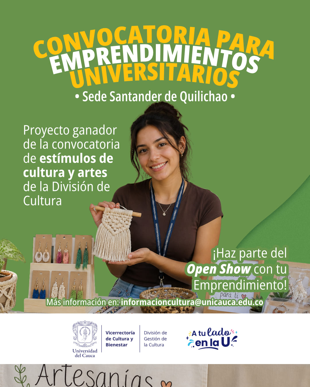 Convocatoria para Emprendimientos Universitarios