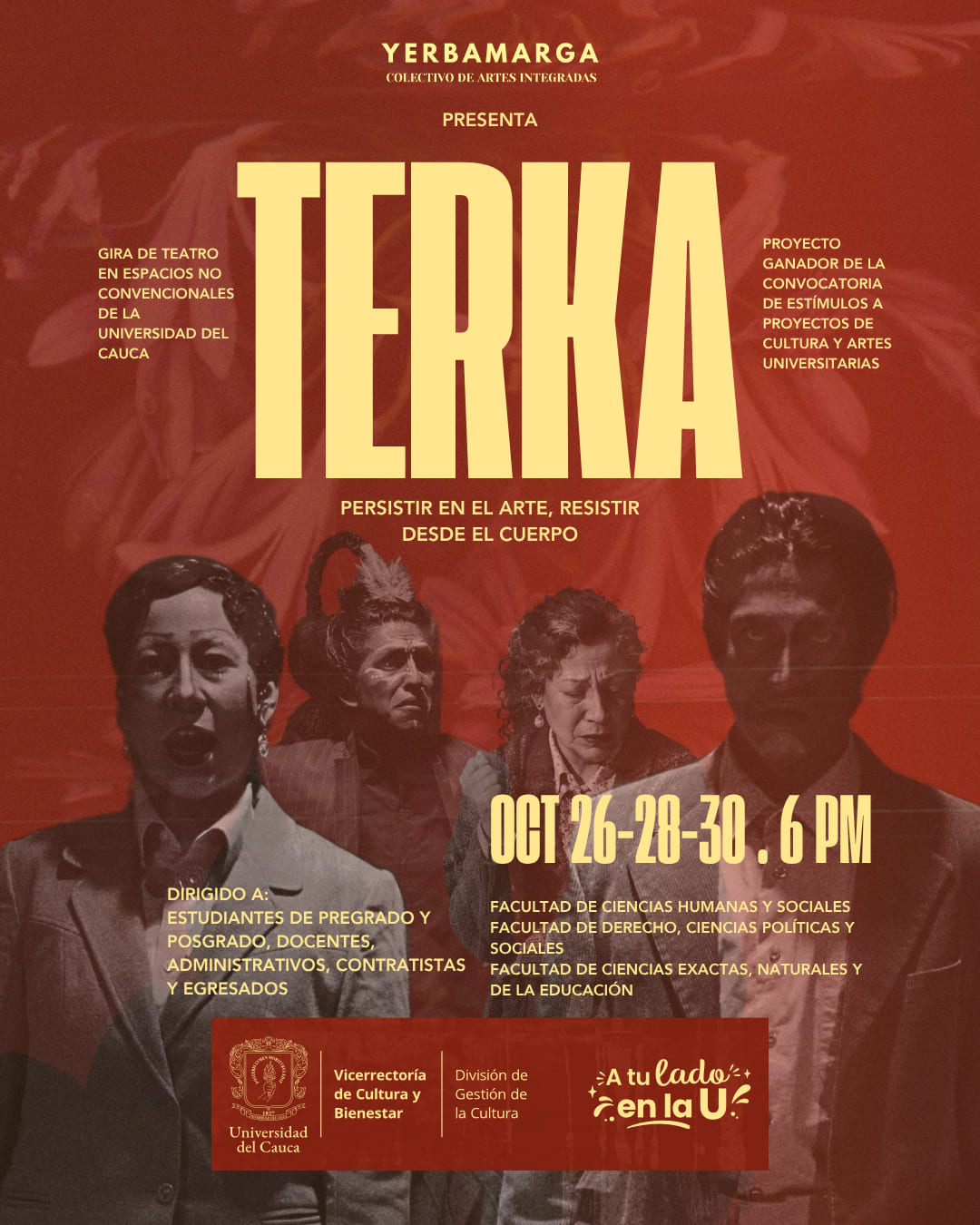 TERKA: "Persistir en el arte, resistir desde el cuerpo"