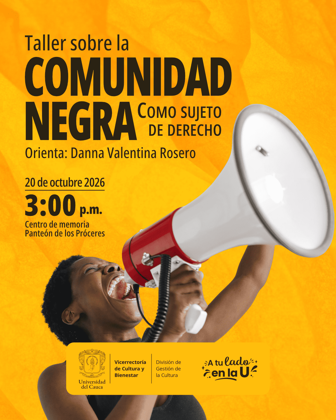Taller sobre la Comunidad Negra como Sujeto de Derecho