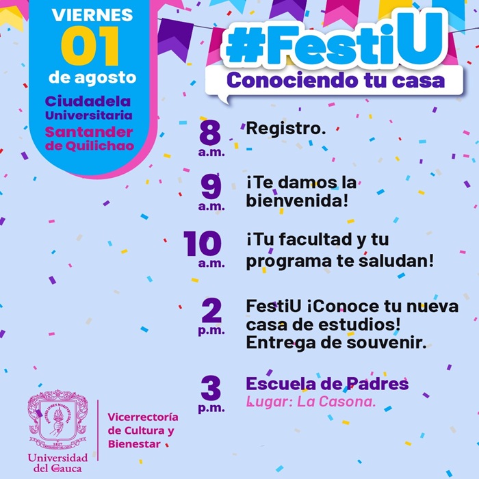 FestiU. Conociendo tu casa. Santander de Quilichao