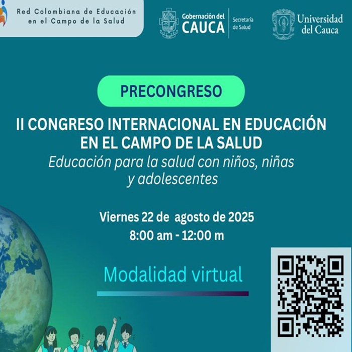 Precongreso - II Congreso Internacional en Educación en el Campo de la Salud: educación para la salud con niños, niñas y adolescentes