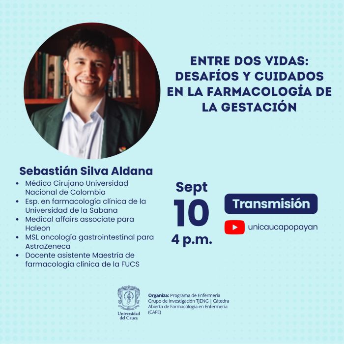 Cátedra Abierta de Farmacología para Enfermería (CAFE). “Entre dos vidas: Desafíos y cuidados en la farmacología de la gestación”