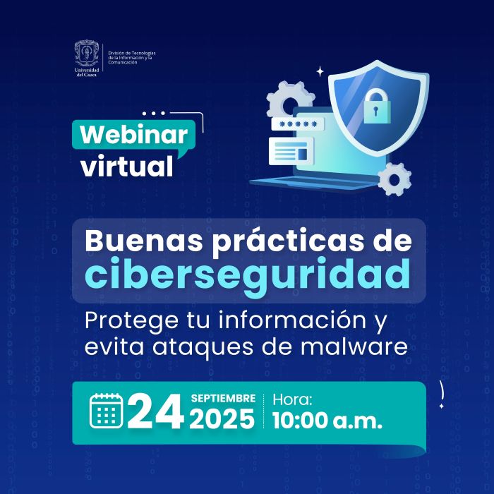Webinar Buenas Prácticas sobre Ciberseguridad