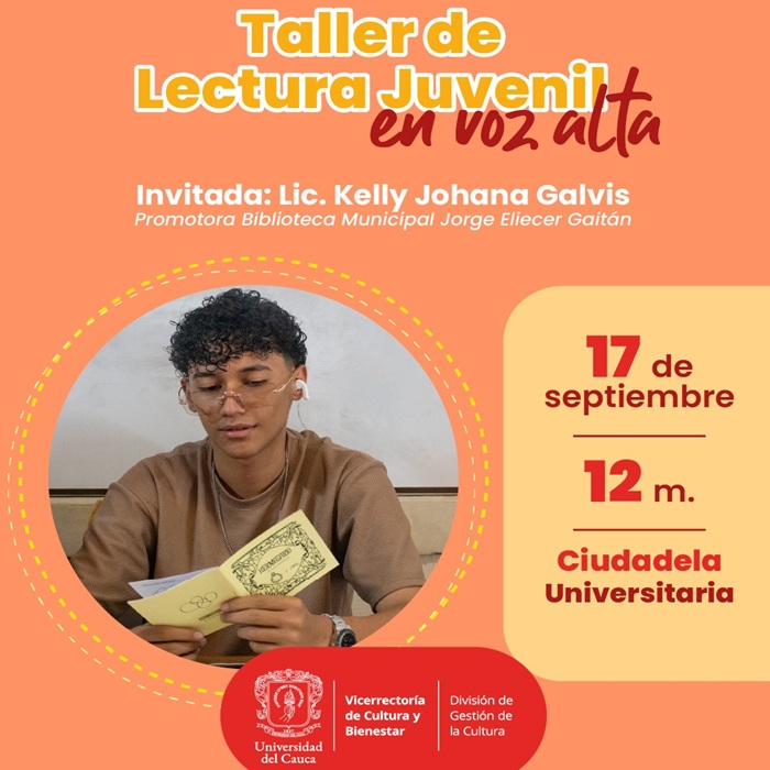 Taller de Lectura Juvenil en voz alta