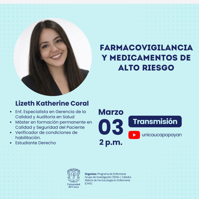 Cátedra Abierta de Farmacología para Enfermería (CAFE)