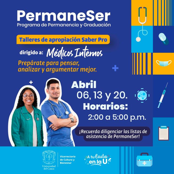 PermaneSer ofrece talleres de apropiación Saber Pro para médicos internos