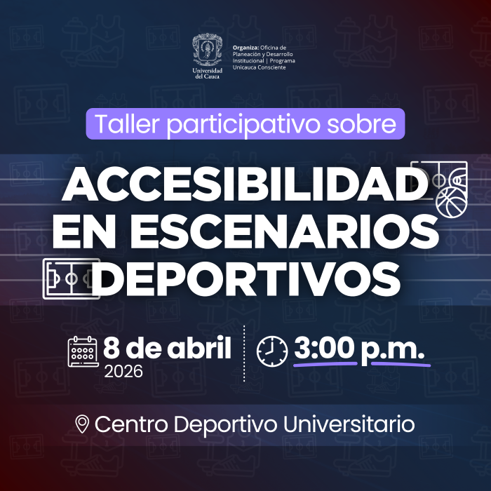 Taller accesibilidad en escenarios deportivos
