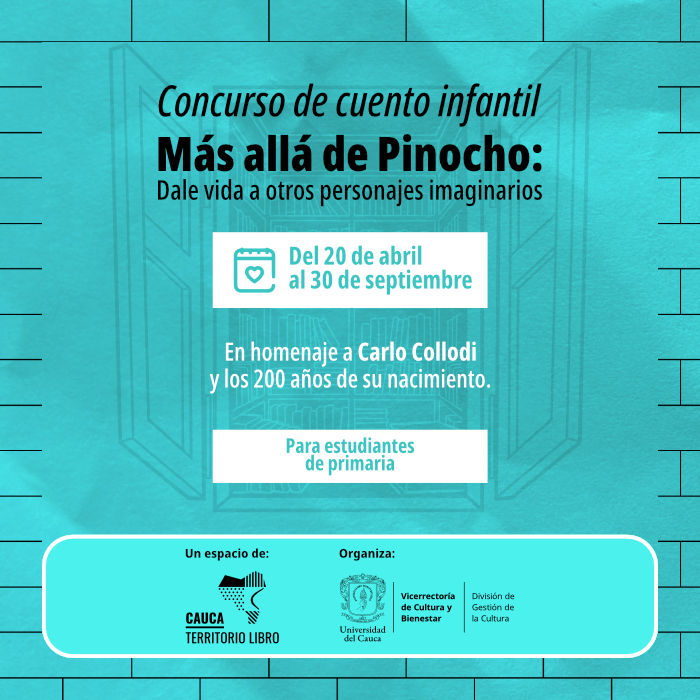 Concurso de cuento infantil “Más allá de Pinocho”
