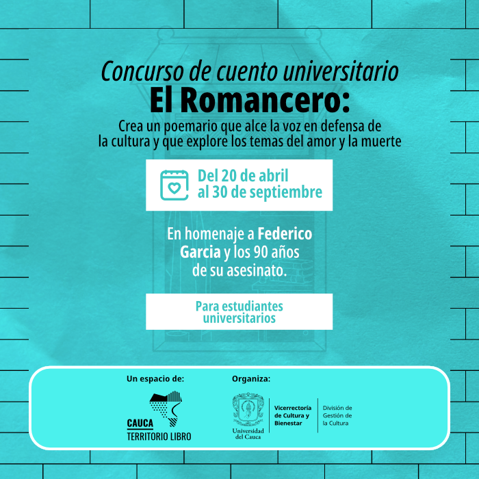 Concurso de cuento universitario “El Romancero”