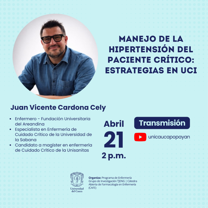 Cátedra Abierta de Farmacología para Enfermería (CAFE)