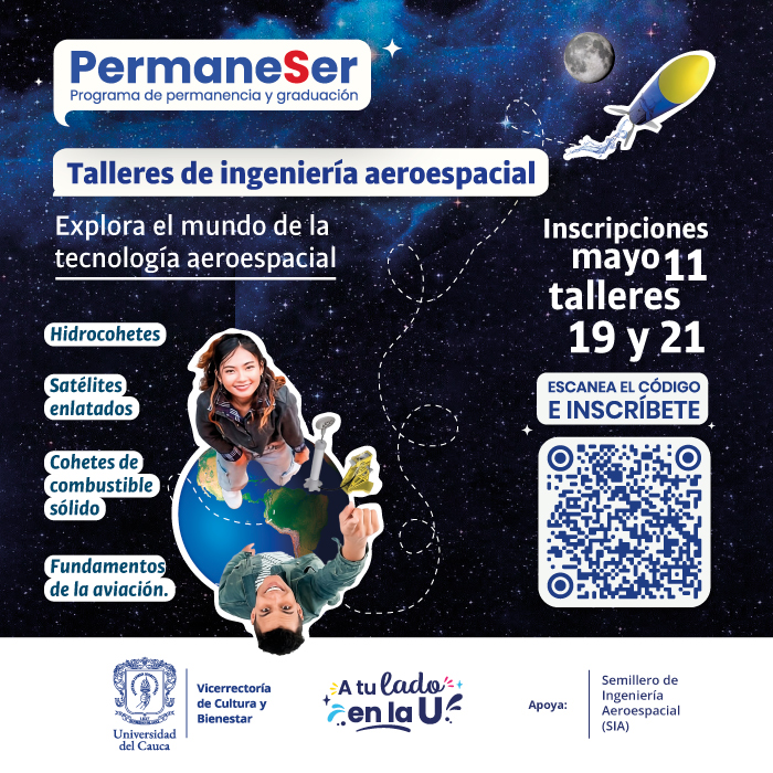 Talleres de Ingeniería Aeroespacial: una invitación a explorar el mundo de la tecnología aeroespacial