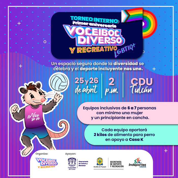 Voleibol Diverso y Recreativo – Primer Aniversario
