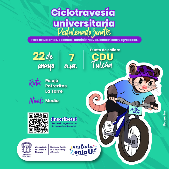 Ciclotravesía universitaria: pedaleando juntos