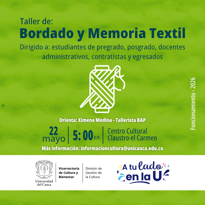 Taller de Bordado y Memoria Textil