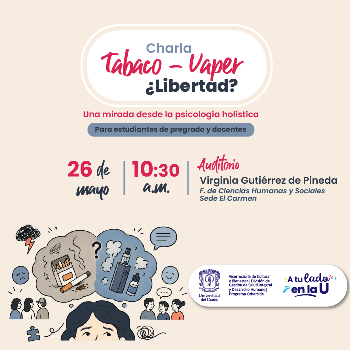 Charla Tabaco – Vaper ¿Libertad?