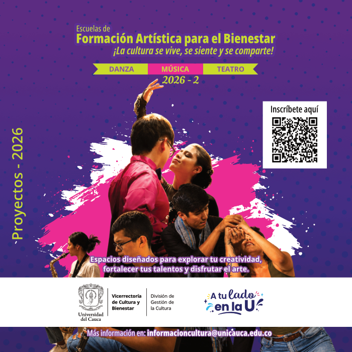 Escuelas de Formación Artística para el Bienestar 2026-2