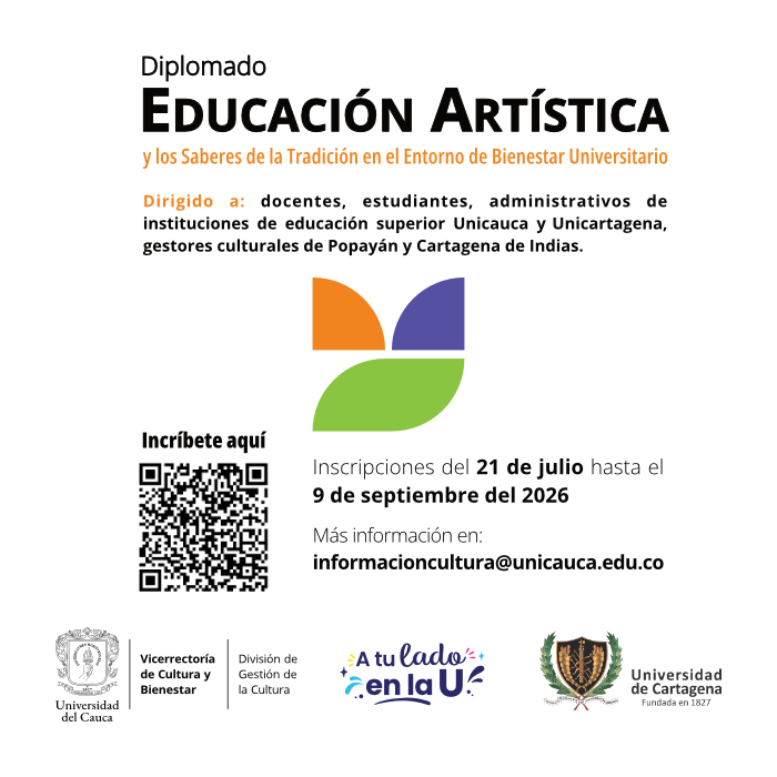 Escuelas de Formación Artística para el Bienestar 2026-2