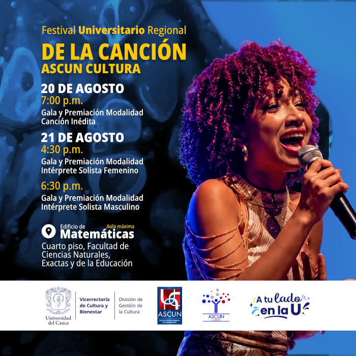 Festival Universitario Regional de la Canción ASCUN Cultura 2026 