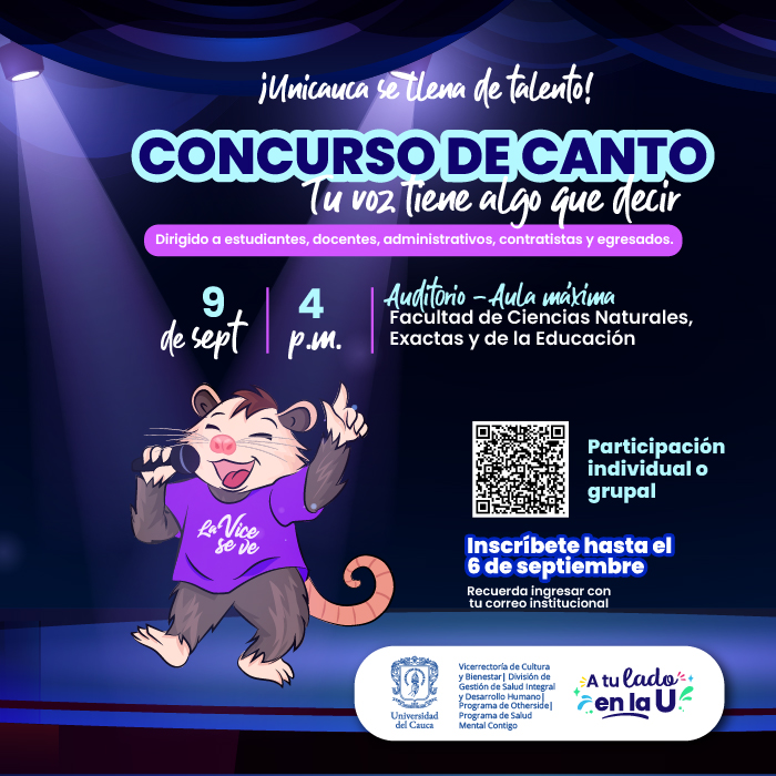 Concurso de Canto: ¡Tu voz tiene algo que decir!