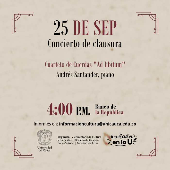 V Festival Internacional de Piano - Concierto de Clausura