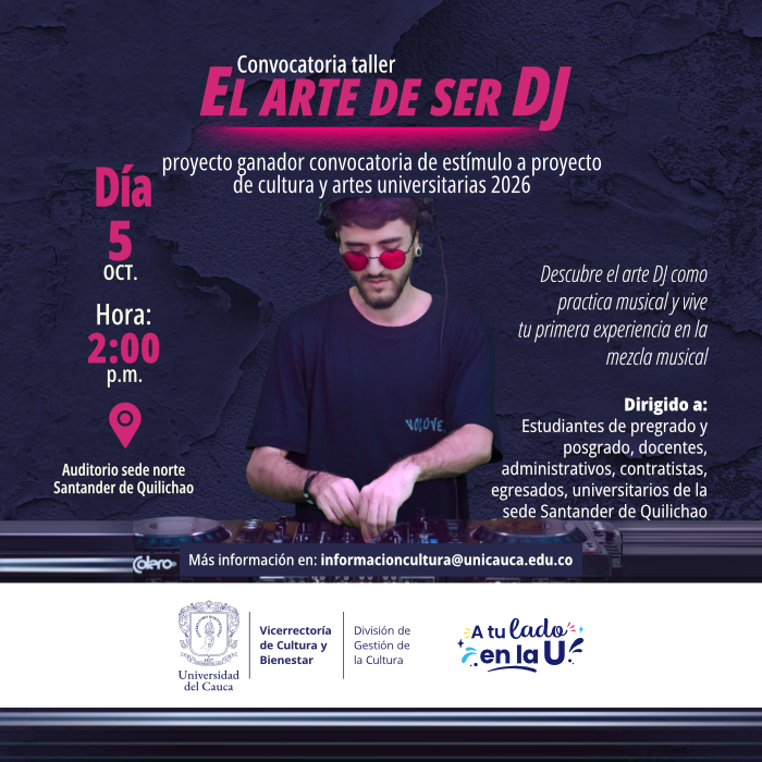 Taller: El Arte de Ser DJ