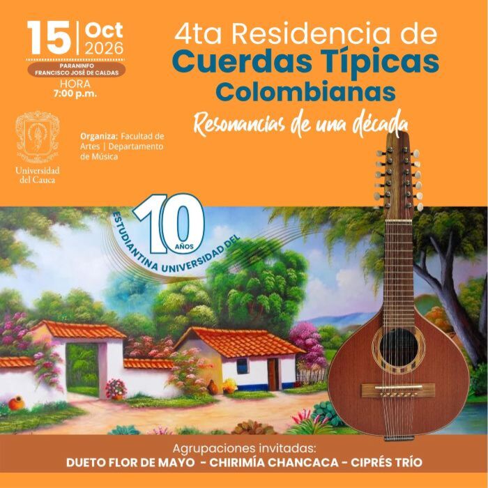 4ta Residencia de Cuerdas Típicas Colombianas: Resonancias de una Década

