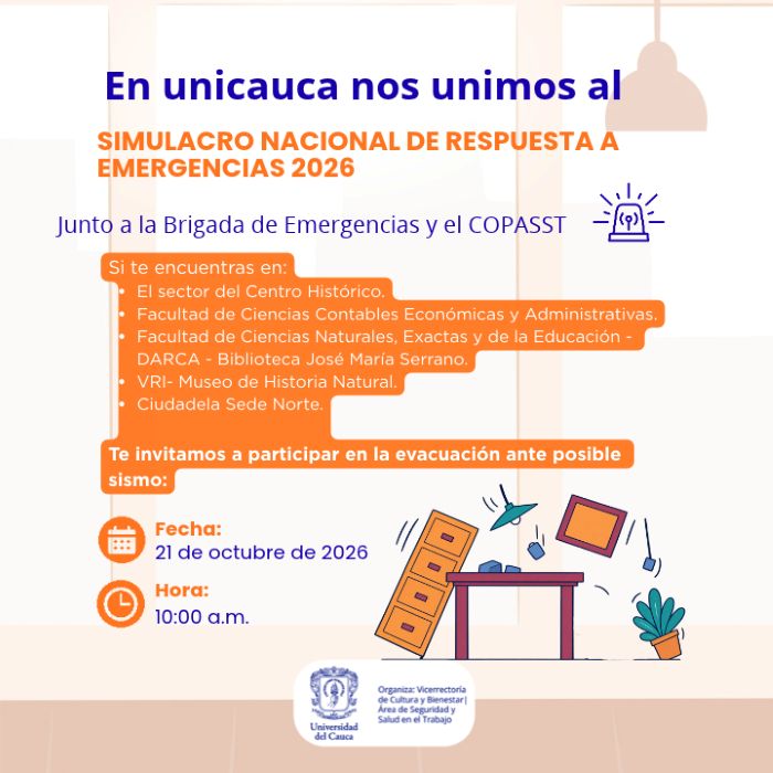 Simulacro Nacional de Respuesta a Emergencias 2026