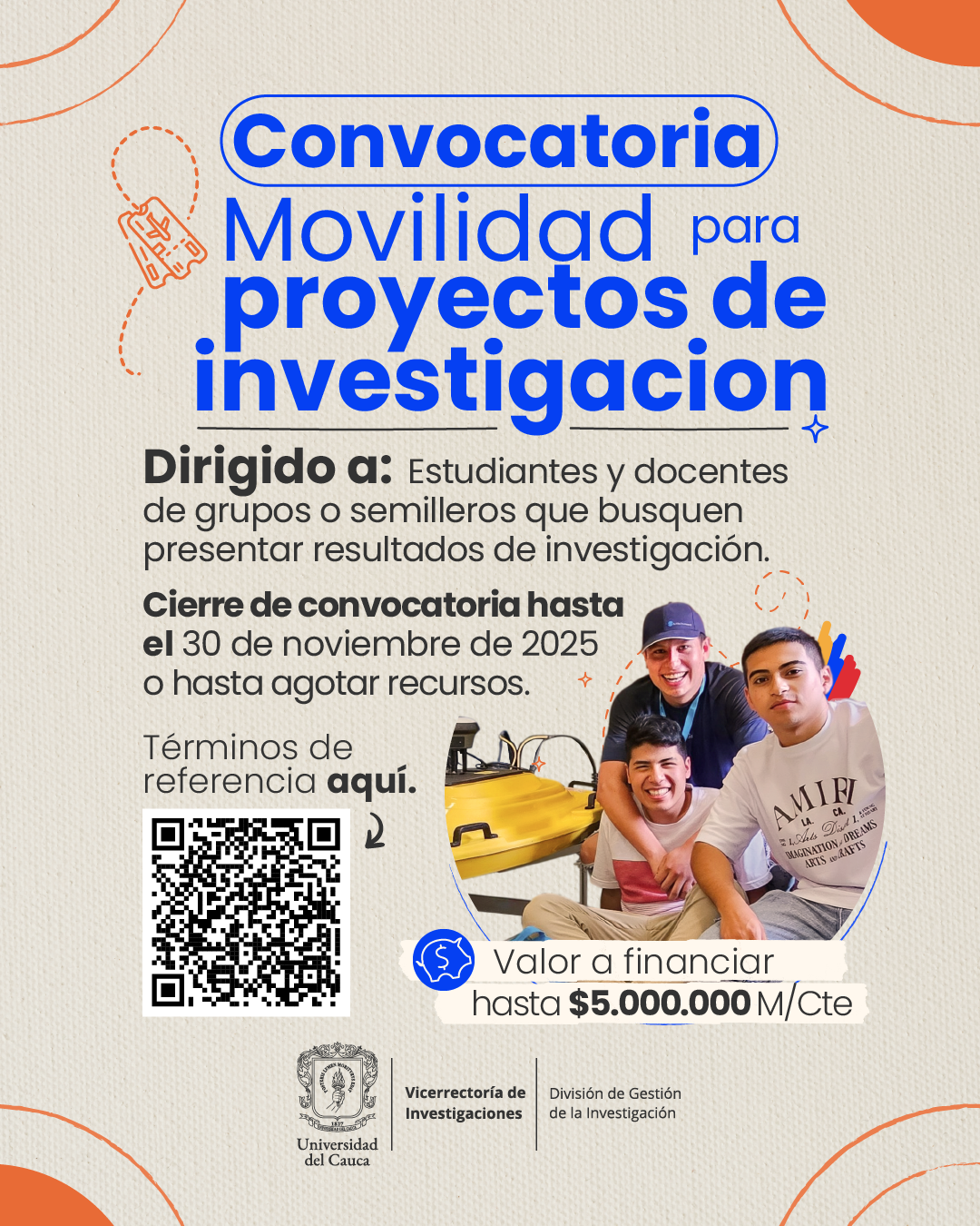 Imagen de convocatoria de movilidad 2025