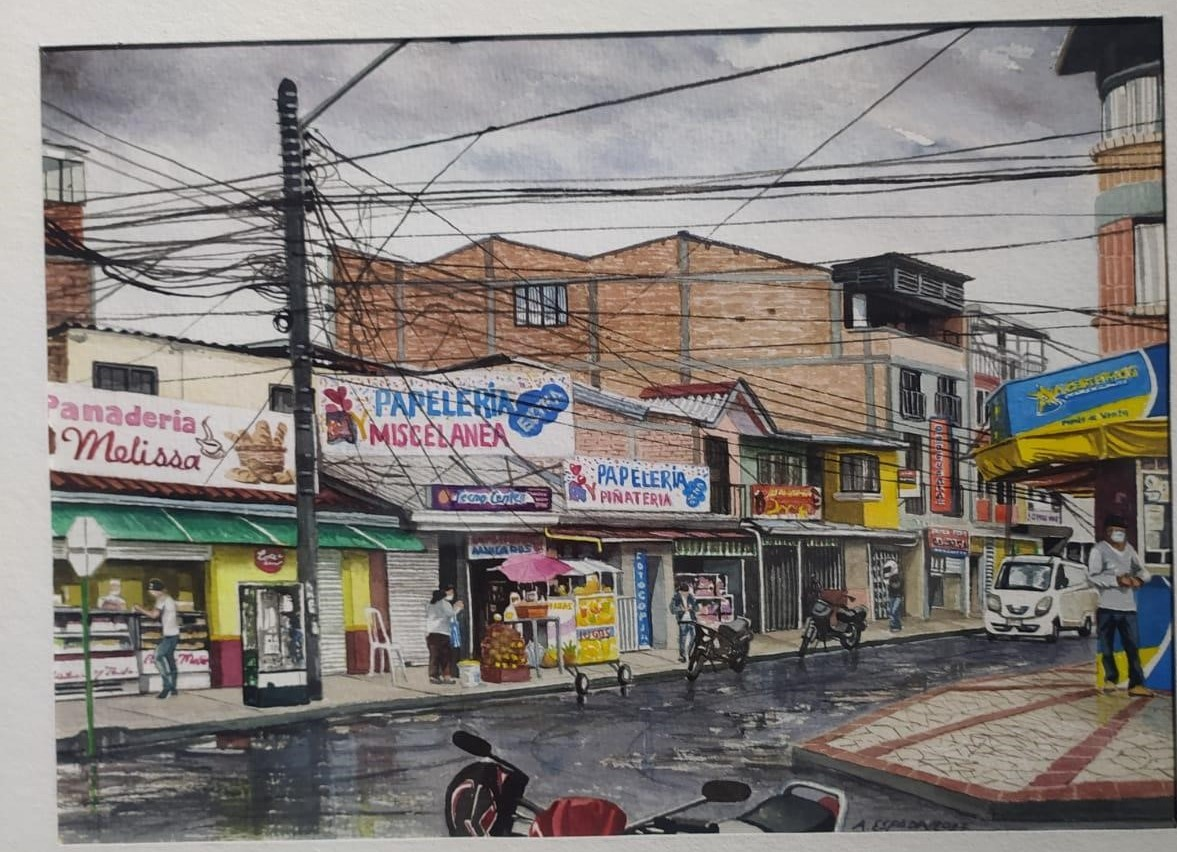 Imagen de la exposición de Alfonso Espada