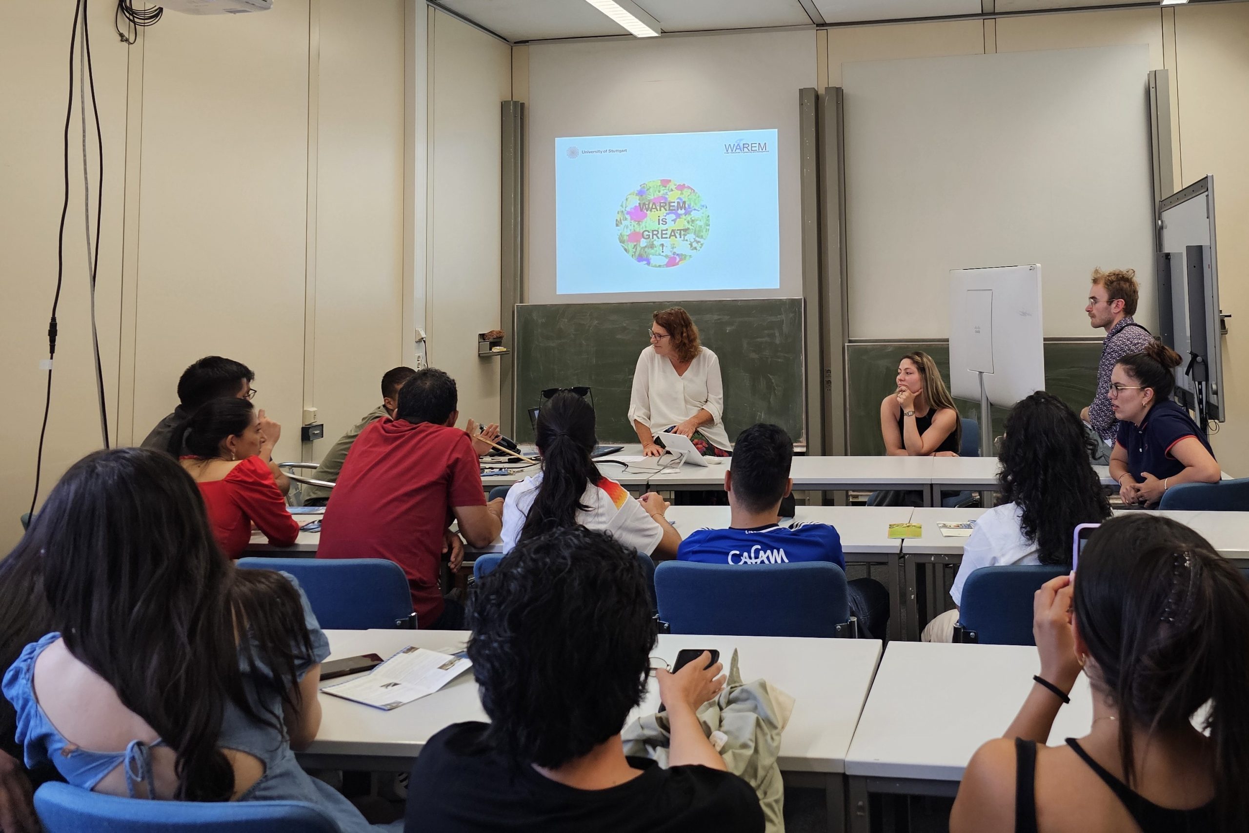 Imagen de Introducción del programa WAREM, University of Stuttgart, suministrada