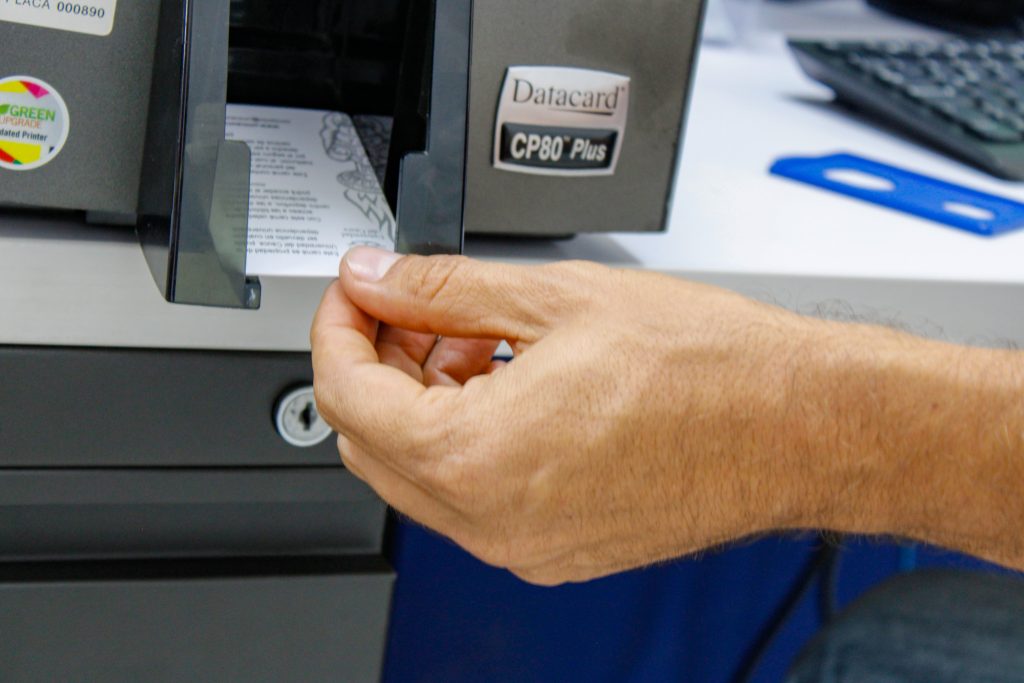 Imagen de impresión de carnet