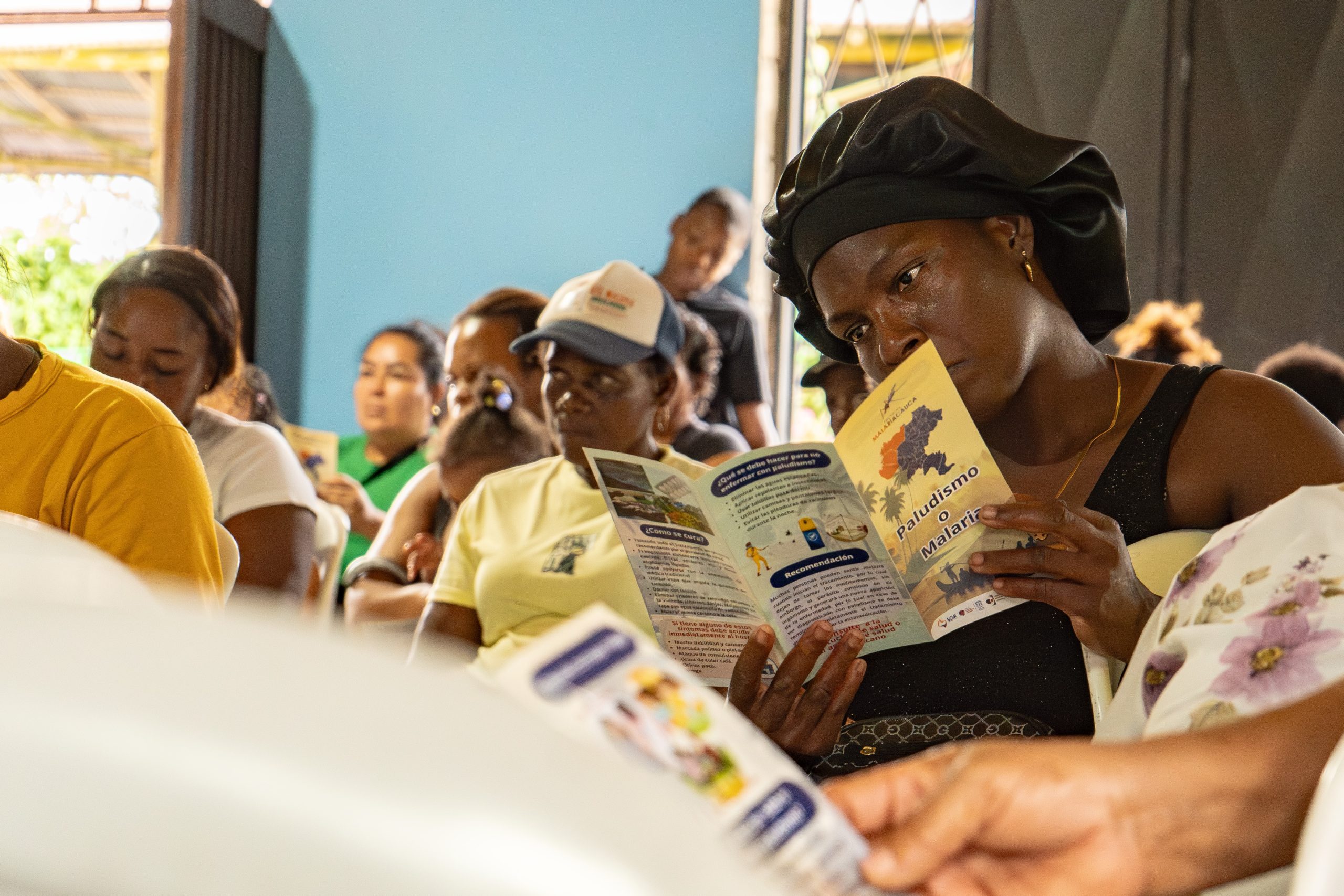 Imagen de folleto Malaria Cauca